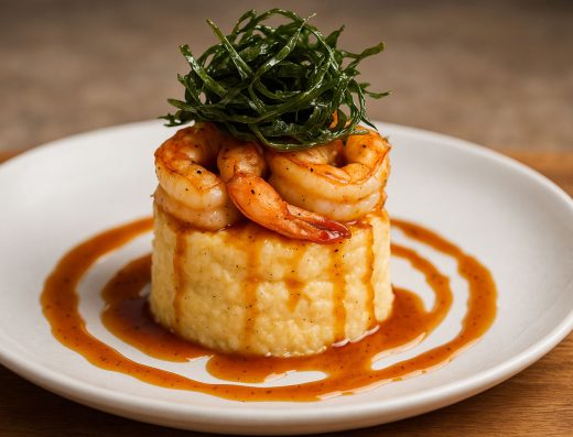 Peachwood Shrimp and Grits - Outstandia Catering